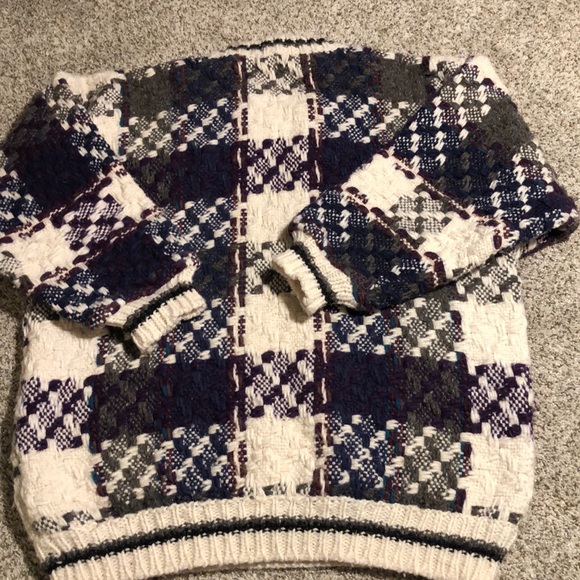 Alpaca Connection Patchwork Sweater - M - Picture 3 of 3